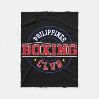 Cobertor De Velo Filipinas Boxer Club Gym Boxer Filipino Pinoy P