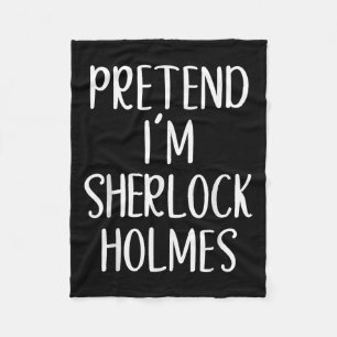 Cobertor De Velo Fingir que sou Sherlock Holmes Fácil Figurino Hall