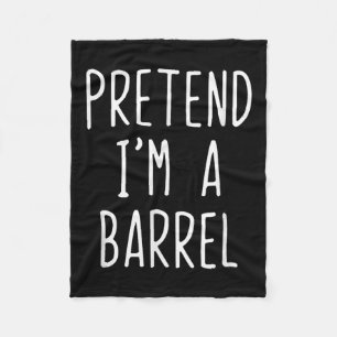 Cobertor De Velo Fingir Que Sou Um Barrel Figurume Halloween Engraç