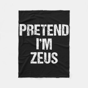 Cobertor De Velo Fingir que sou Zeus Costume Grego Festa de Dia das
