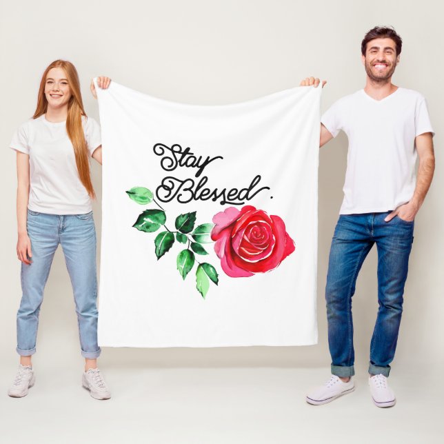 Cobertor De Velo Fique abençoado (In Situ)