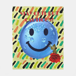 Cobertor De Velo FIQUE BONITA, MAS CAUTELOSA, Blanket!