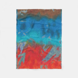 Cobertor De Velo Fire and Ice Fleece Blanket