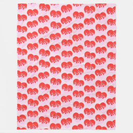 Cobertor De Velo Fire Heart