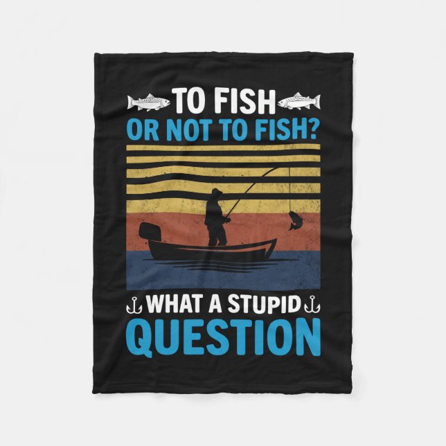 Cobertor De Velo Fisher To Fish Or Not To Fish (Frente)