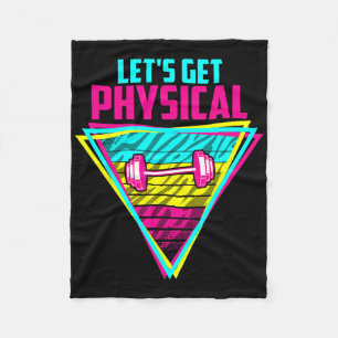 Cobertor De Velo Físico - anos 80 de Gym