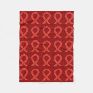Cobertor De Velo Fita de Cancer Sanguíneo Fita Fleece Foguete