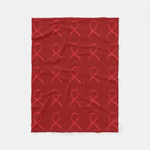 Cobertor De Velo Fita de Cancer Sanguíneo Fita Fleece Foguete
