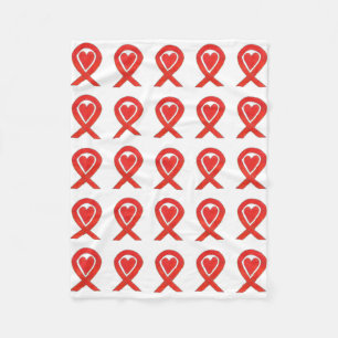 Cobertor De Velo Fita de laço mole de consciência do Cancer sangu