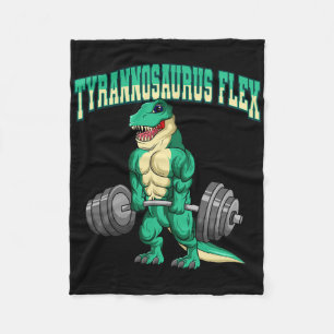 Cobertor De Velo Fitness de musculação Tiranossauro Flex Dinossauro