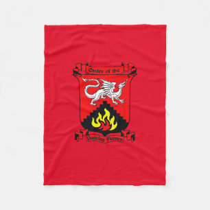 Cobertor De Velo Flames Lodge Blanket