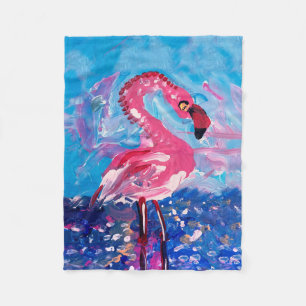 Cobertor De Velo Flamingo
