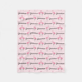 Cobertor De Velo Flamingo cor-de-rosa cobertura personalizada das