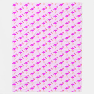 Cobertor De Velo Flamingos Cutes - Feliz -