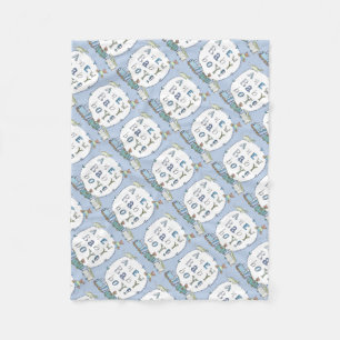 Cobertor De Velo Flece Blanket/Baby Boy