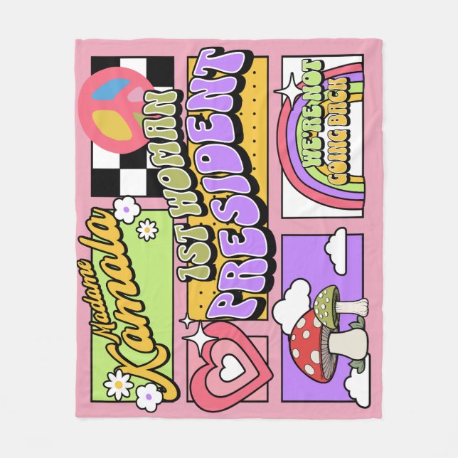 Cobertor De Velo Fleece Blanket (Frente)