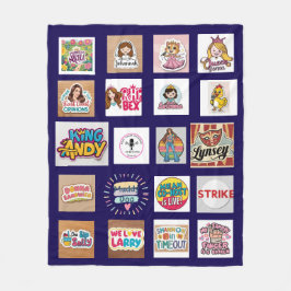 Cobertor De Velo Fleece Blanket