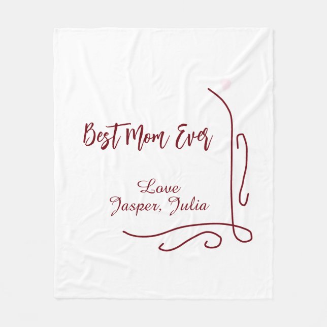 Cobertor De Velo Fleece Blanket (Frente)