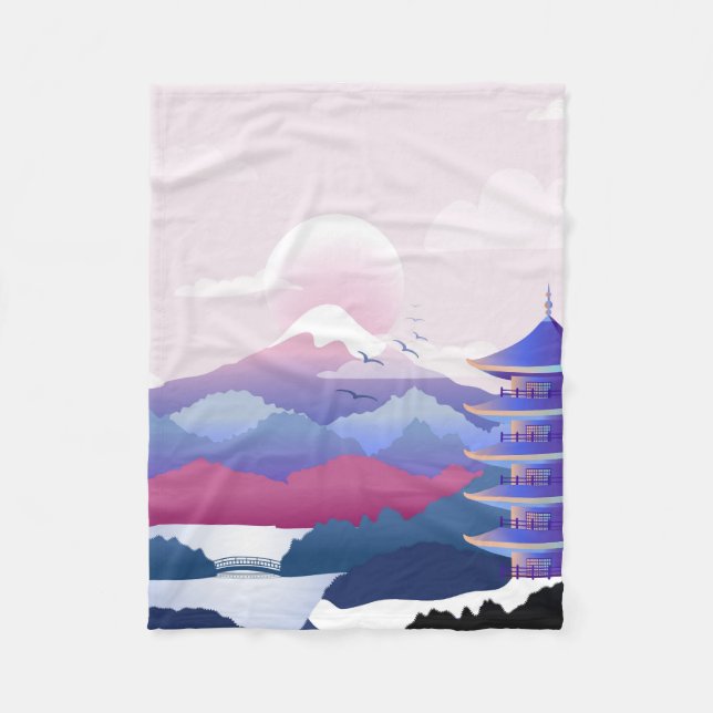 Cobertor De Velo Fleece Blanket (Frente)