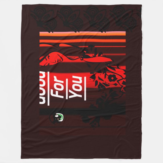 Cobertor De Velo Fleece Blanket (Frente)