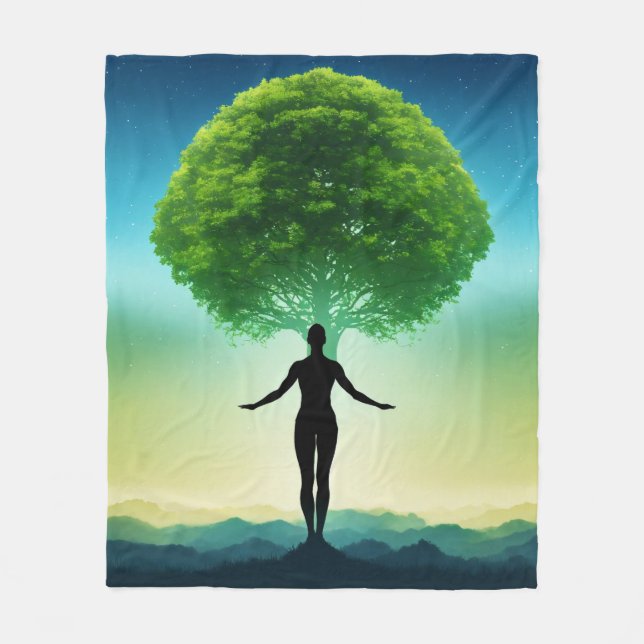 Cobertor De Velo Fleece Blanket (Frente)