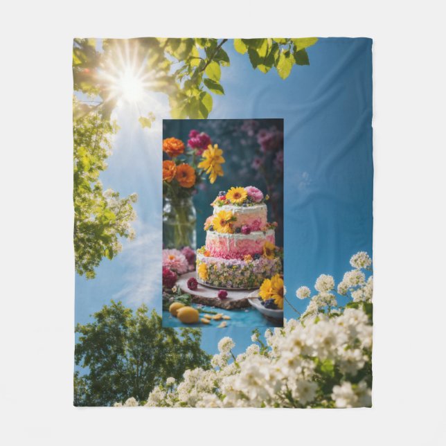 Cobertor De Velo Fleece Blanket (Frente)