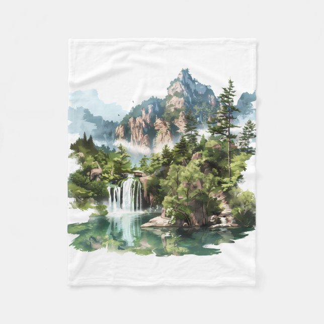 Cobertor De Velo Fleece Blanket (Frente)