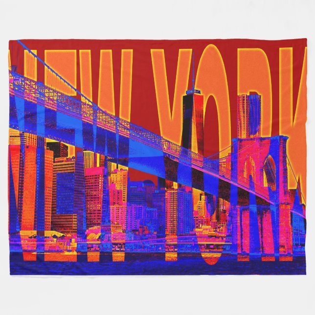 Cobertor De Velo Fleece Blanket (Frente (Horizontal))