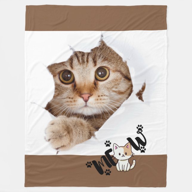 Cobertor De Velo Fleece Blanket (Frente)