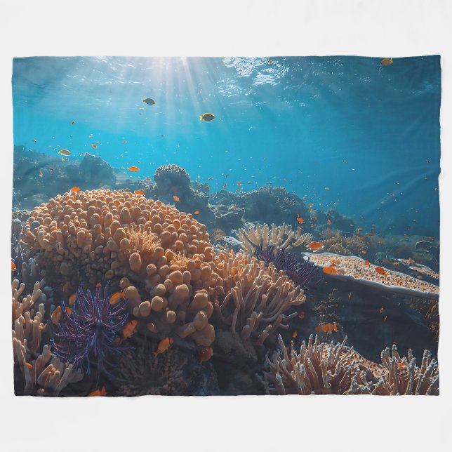 Cobertor De Velo Fleece Blanket (Frente (Horizontal))