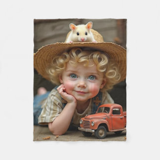 Cobertor De Velo Fleece Blanket