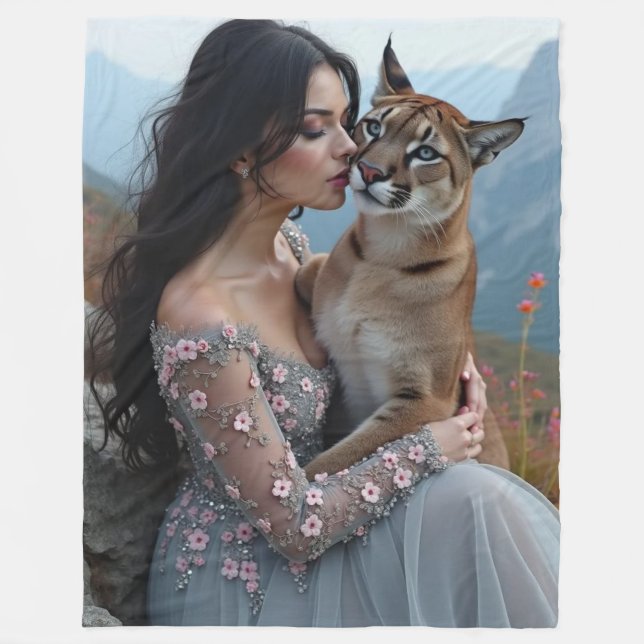 Cobertor De Velo Fleece Blanket (Frente)