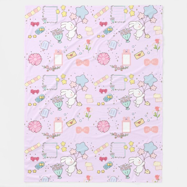 Cobertor De Velo Fleece Blanket, 60"x80" (Frente)