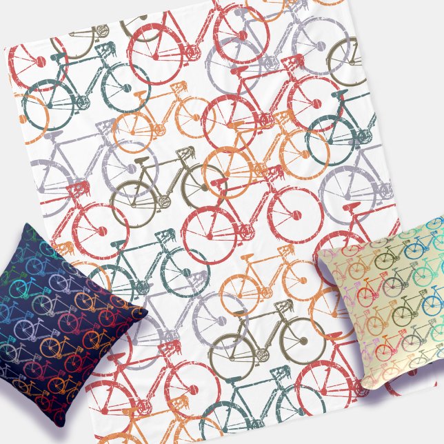 Cobertor De Velo Fleece Blanket de Bikes (Criador carregado)