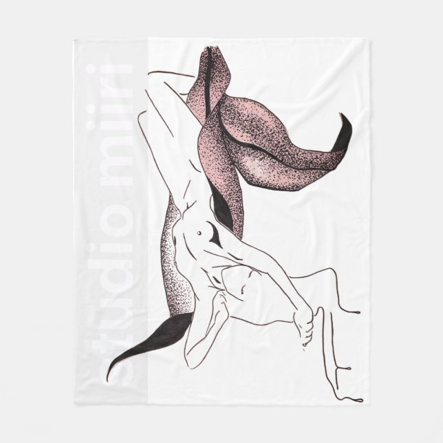 Cobertor De Velo FLEECE BLANKET studio miiri (Frente)