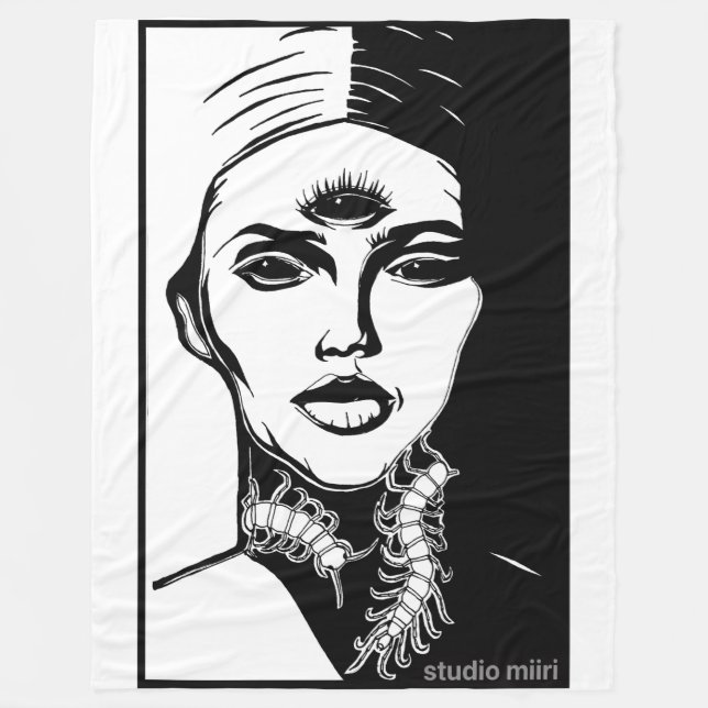 Cobertor De Velo FLEECE BLANKET studio miiri (Frente)