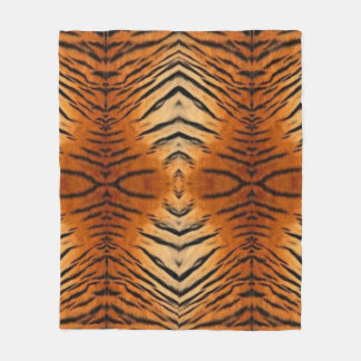 Cobertor De Velo Fleece Blanket Tiger style 