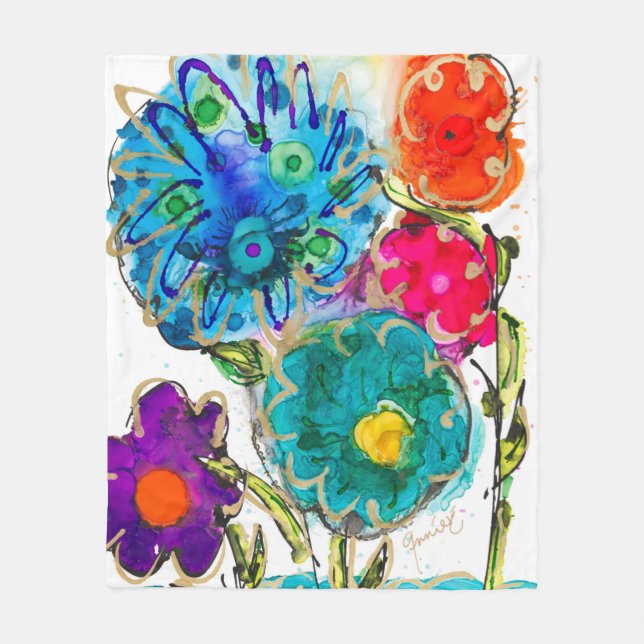 Cobertor De Velo Fleece Blanket Winking Lovitude (Frente)