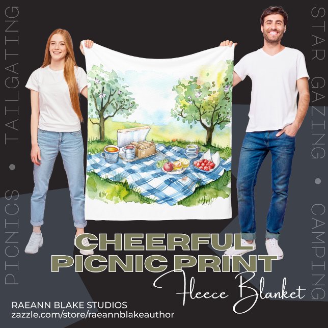 Cobertor De Velo Fleece Picnic Blanket (Criador carregado)