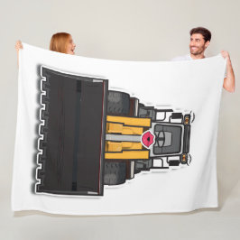 Cobertor De Velo Fleecedecke mit "Lady Loader" Grafik