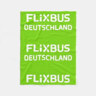 Cobertor De Velo Flixbus Throw Blanket