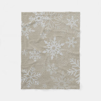 Cobertor De Velo Floco de neve de Natal Fleece Blanket