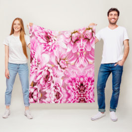 Cobertor De Velo Flor Chrysanthemum Rosa