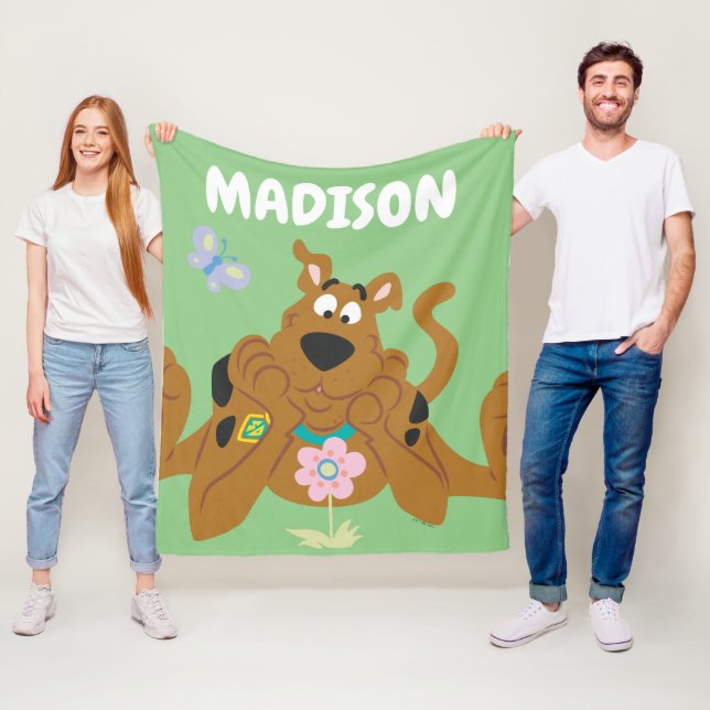 Cobertor De Velo Flor de Admissão Scooby-Doo (In Situ)