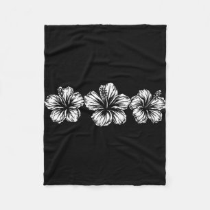 Cobertor De Velo Flor de aloha praia tropical havaí férias de verão