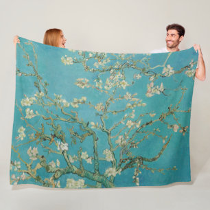 Cobertor De Velo Flor de Amendoeira, Pintura a Óleo, Vincent Van Go