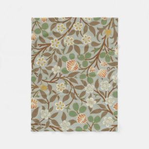 Cobertor De Velo Flor de Botânica Trevo de William Morris