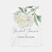 Flor de Peônia em Aquarela | Chá de Noiva