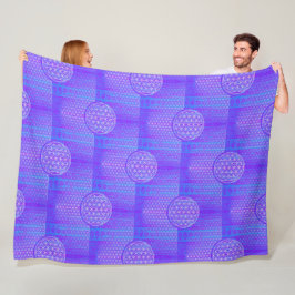 Cobertor De Velo Flor De Vida - Padrão Invisível Art 1°