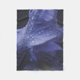 Cobertor De Velo Flor Rosa púrpura